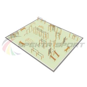 Купить Парковая площадка для Воркаут и WRK 4_76mm в Новодвинске 